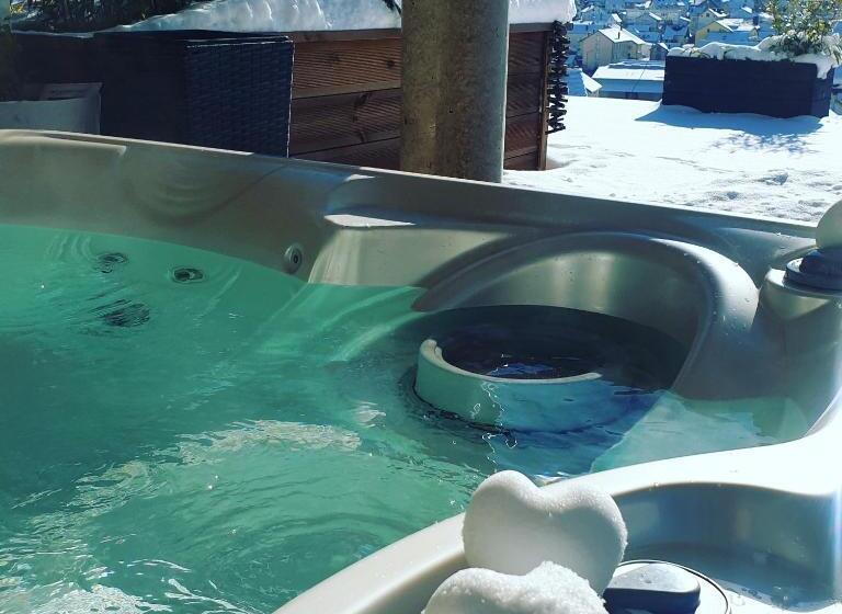 اتاق استاندارد با تراس, Au Nid Cosy D Isa A Gerardmer Vosges   Spas Privatifs