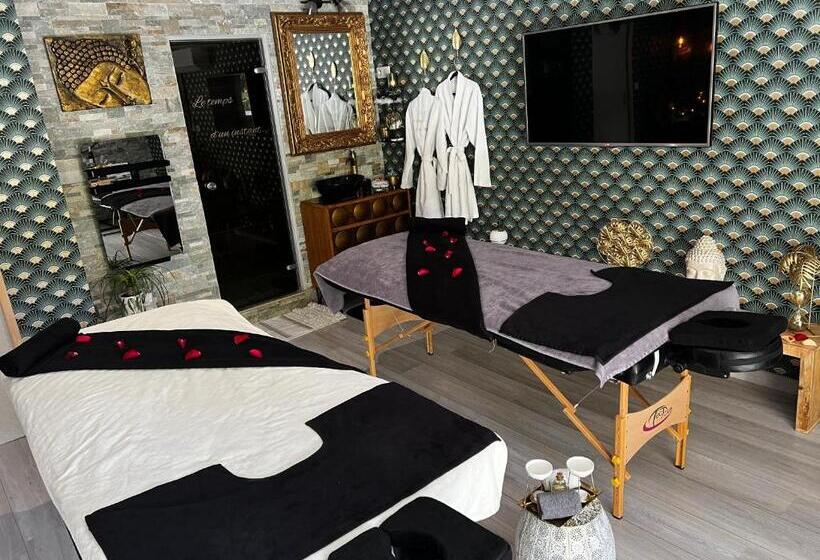 풀장 전망 스위트, Suite Romantique Le Temps D Un Instant Loveroom Hammam Jacuzzi Piscine