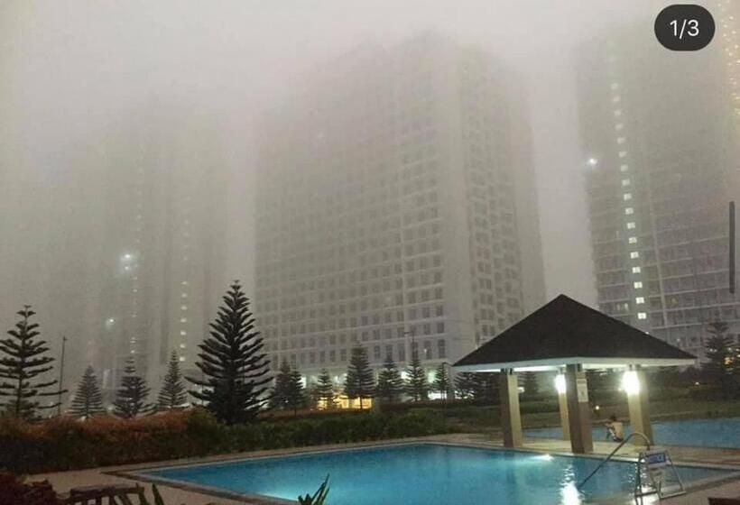 １ベッドルームのデラックスアパートメント, Wind Residence T4 A Near Taal Skyranch Tourist Spot