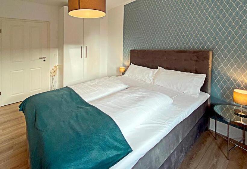آپارتمان لوکس 2 خوابه, Nurban Apartments City Nürnberg