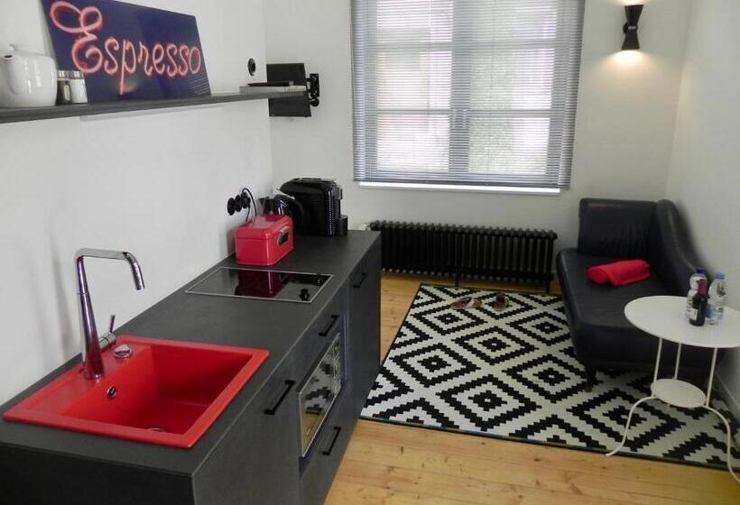 디럭스 룸 킹사이즈 침대, Milchhaus Zimmer   Tiny House