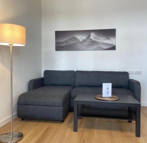 １ベッドルームのデラックスアパートメント, Residenz Am Kurpark   Ferienwohnungen In Zentraler Lage I Privatparkplatz