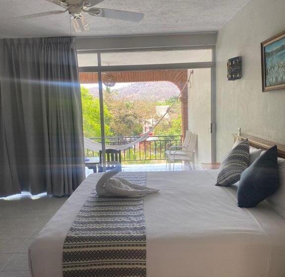 חדר סטנדרט עם מרפסת, Villas Ema