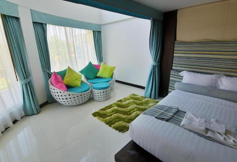 豪华家庭房间, Suan Sai Yok Resort