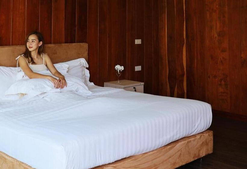 标准间带阳台, Suan Sai Yok Resort