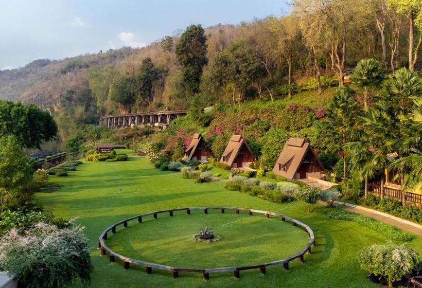 标准间带阳台, Suan Sai Yok Resort