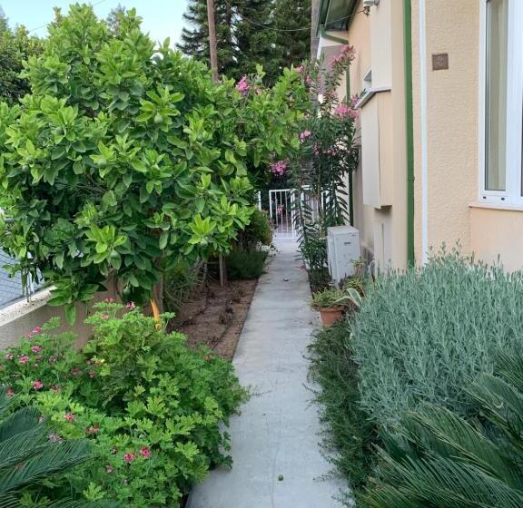 带1个卧室带花园景观的公寓, Avgi S Home