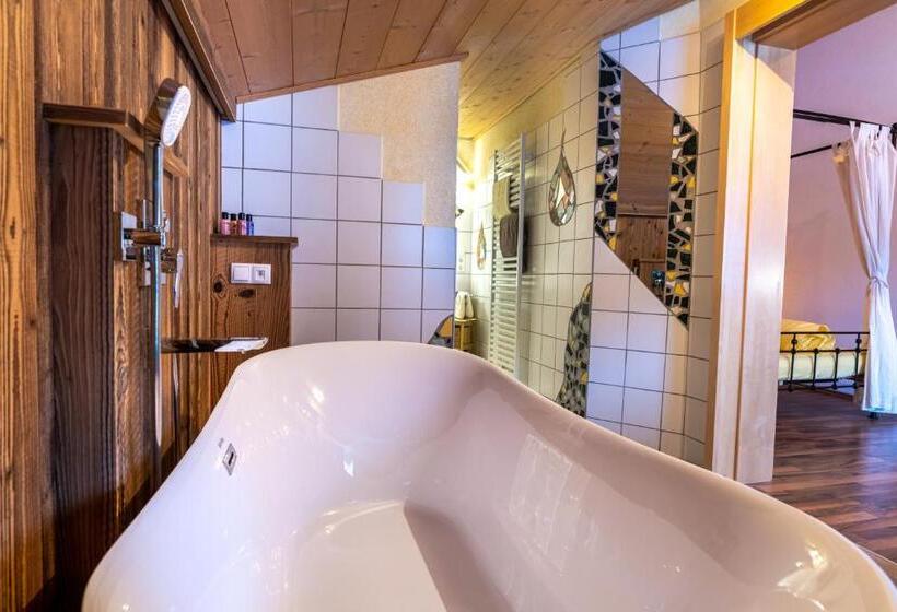 １ベッドルームのデラックスアパートメント, Haus Alpenblick