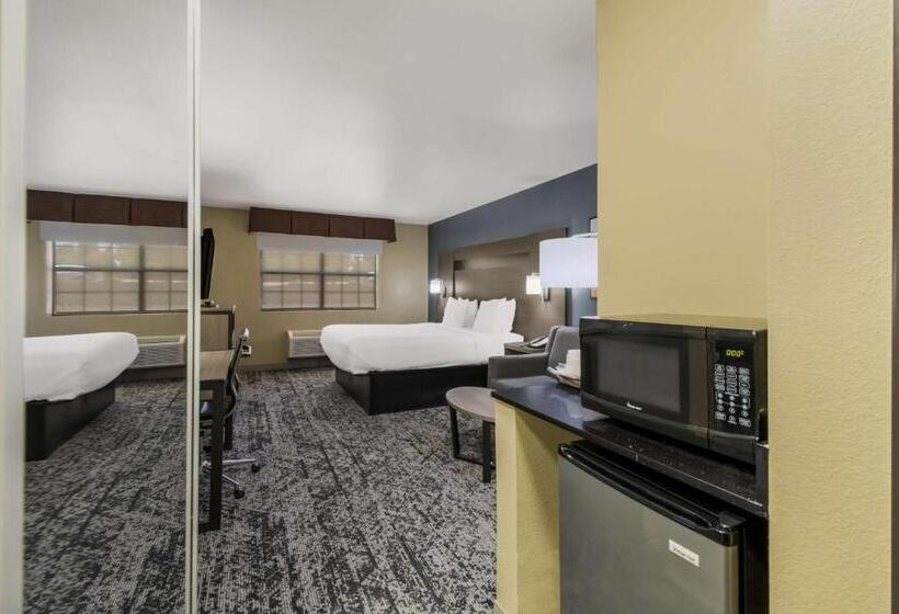 适合残疾人士使用的带超级大床的标准间, Best Western Temple Inn & Suites