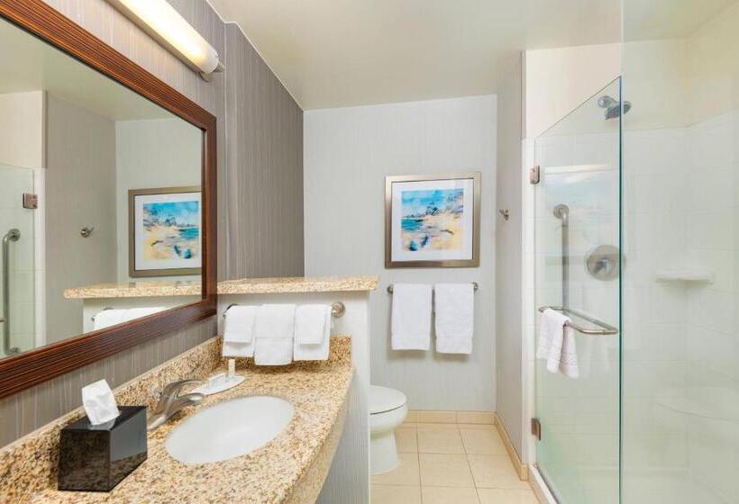 带大床的标准间, Courtyard By Marriott Santa Ana Orange County