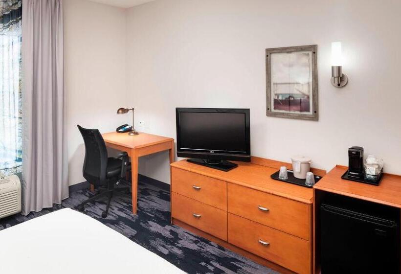 اتاق استاندارد با تخت بزرگ, Fairfield Inn & Suites Wilmington Wrightsville Beach