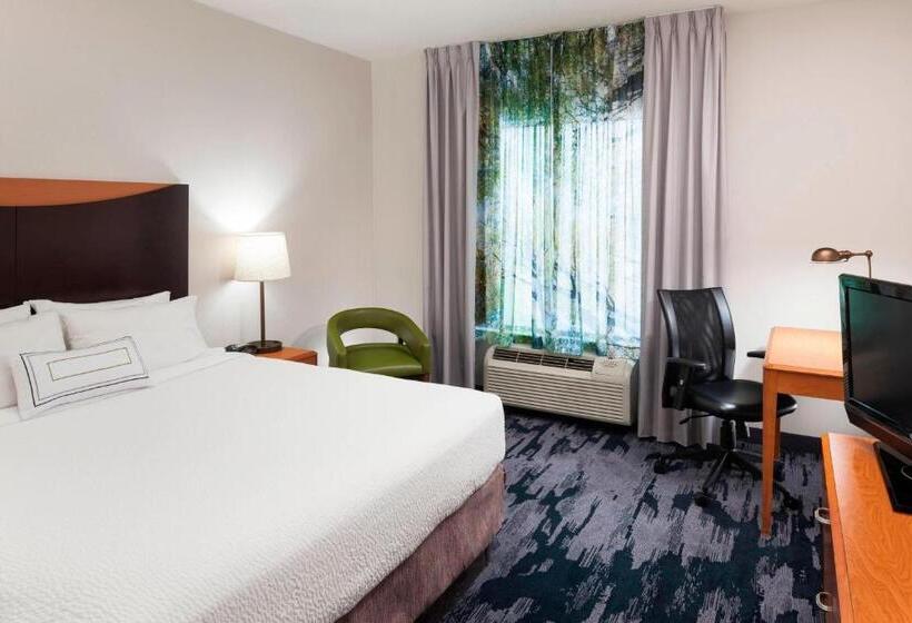اتاق استاندارد با تخت بزرگ, Fairfield Inn & Suites Wilmington Wrightsville Beach