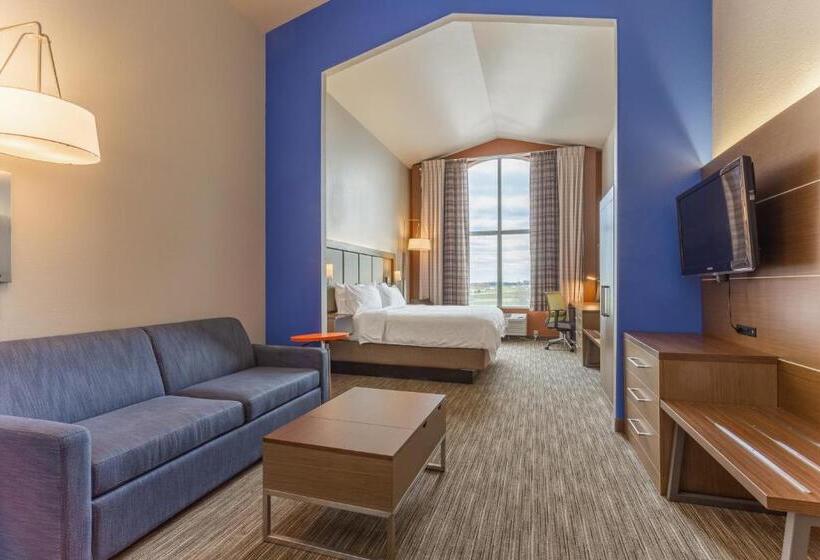 带大床的套房, Holiday Inn Express Rockford Loves Park, An Ihg