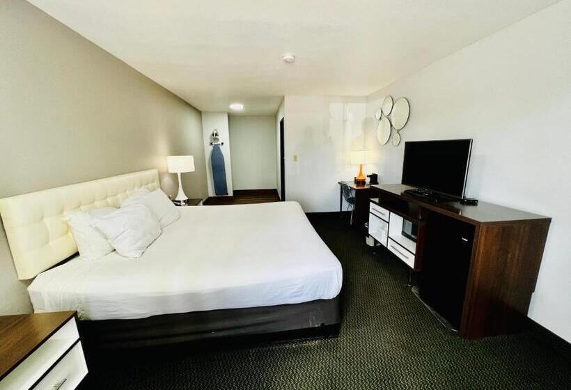 اتاق استاندارد با تخت بزرگ, Studio 6 Suites Flagstaff Az