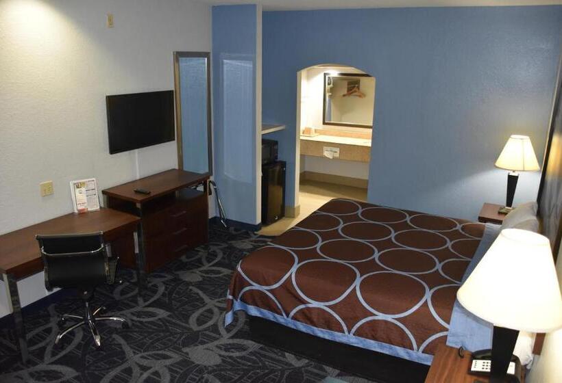 Pokój Standard Łóżko King Size, Super 8 By Wyndham Houston Hobby Airport South