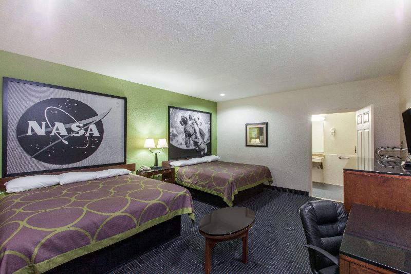 Pokój Standard Łóżko King Size, Super 8 By Wyndham Houston Hobby Airport South