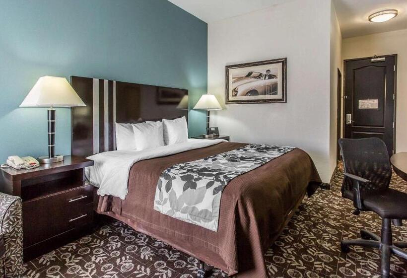 适合残疾人士使用的带超级大床的标准间, Sleep Inn & Suites West Medical Center