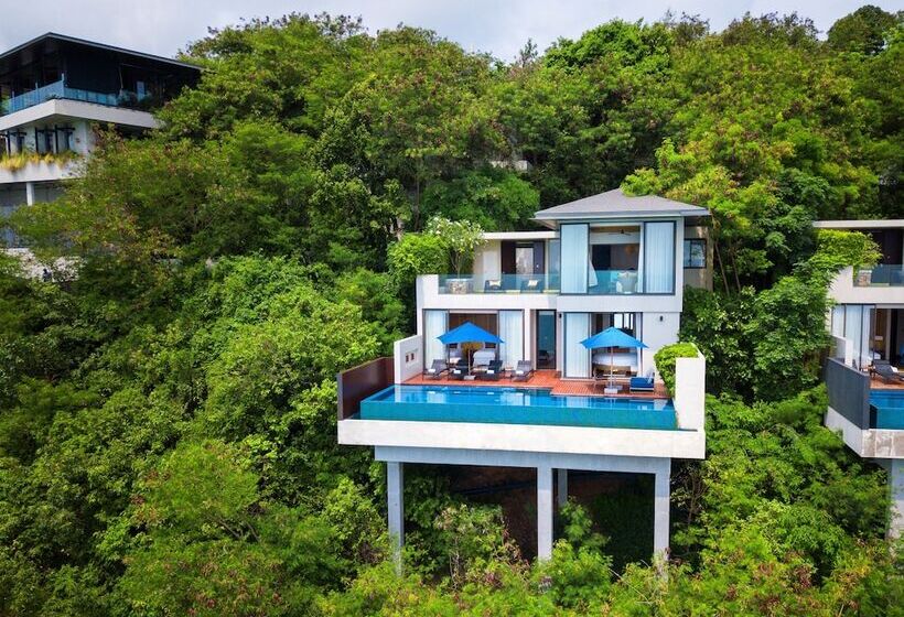 オーシャンビューの1ベッドルームビラ, Conrad Koh Samui Residences