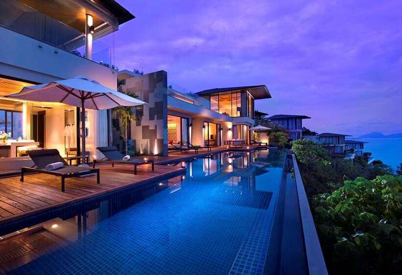 オーシャンビューの1ベッドルームビラ, Conrad Koh Samui Residences