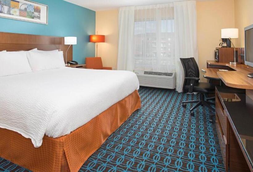 Quarto Estandar Cama King, Fairfield Inn & Suites By Marriott Boston Milford