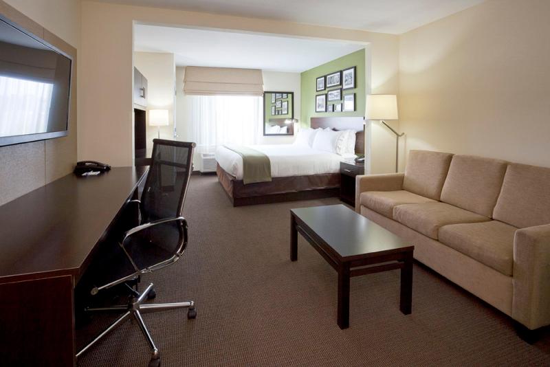 Люкс Кровать Кинг, Holiday Inn Express Hotel & Suites Rogers, An Ihg