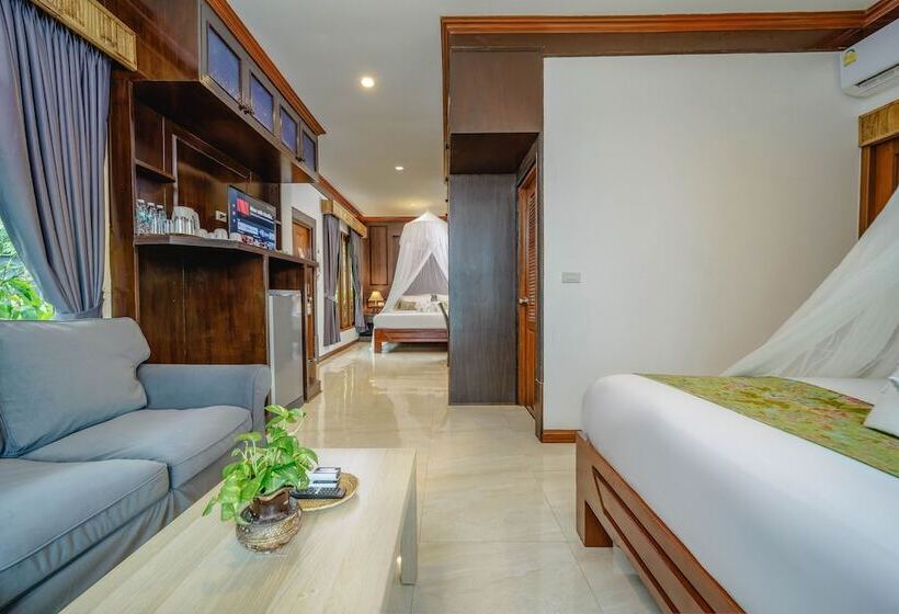 Семейный Номер Боковой Вид на Море, Railay Phutawan Resort