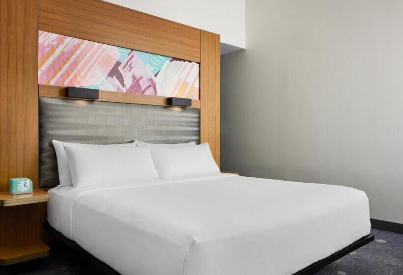 스탠다드 룸 킹사이즈 침대, Aloft Leawoodoverland Park