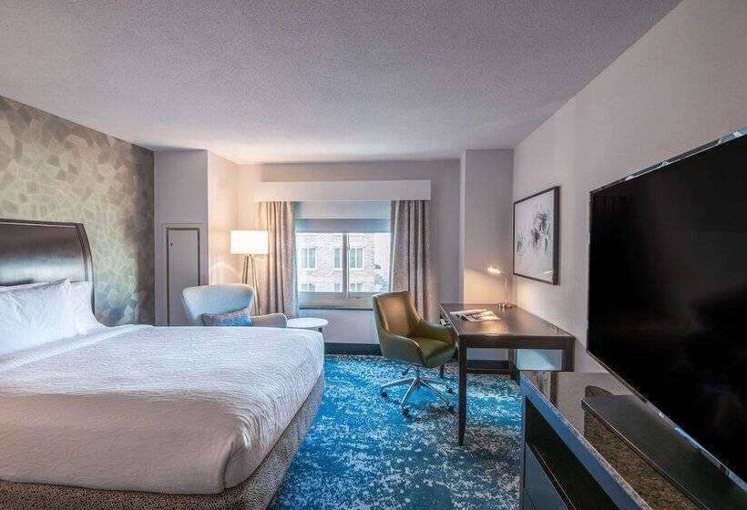 스탠다드 룸 킹사이즈 침대, Hilton Garden Inn Bethesda Downtown