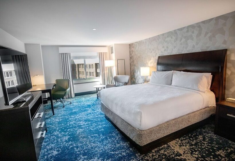 스탠다드 룸 킹사이즈 침대, Hilton Garden Inn Bethesda Downtown