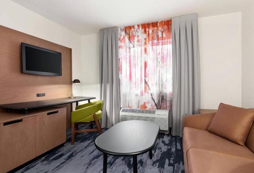 스탠다드 룸 킹사이즈 침대, Fairfield Inn By Marriott Visalia Sequoia