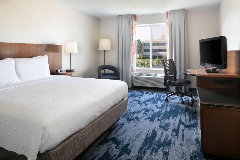 اتاق استاندارد با تخت بزرگ, Fairfield Inn & Suites By Marriott Tulsa Central
