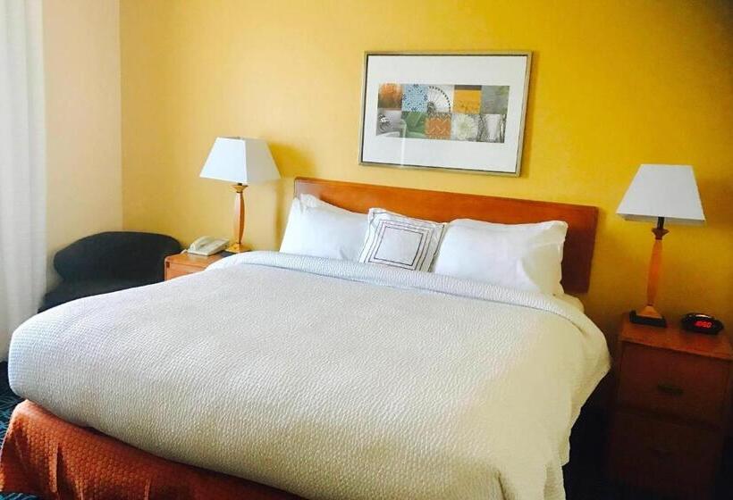キングサイズベッドのスタンダードルーム, Fairfield Inn And Suites Sacramento Airport Natomas