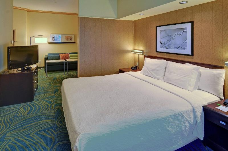 Люкс Кровать Кинг, Springhill Suites By Marriott Dallas Dfw Airport East Las Colinas Irving