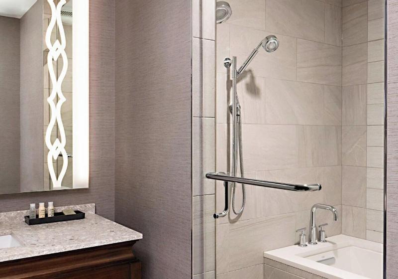 اتاق استاندارد با تخت بزرگ, Hilton Garden Inn Houston Nw America Plaza