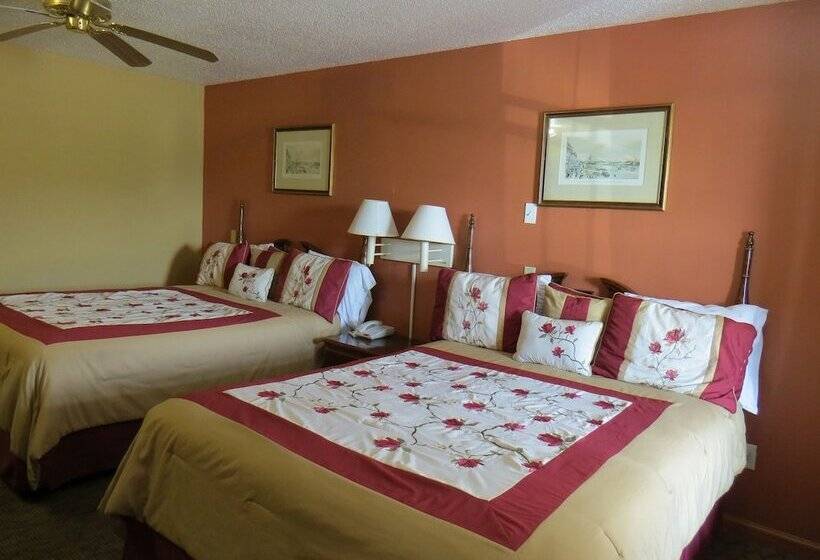 Pokój Standard 2 Łóżka Małżeńskie, First Western Inn Caseyville