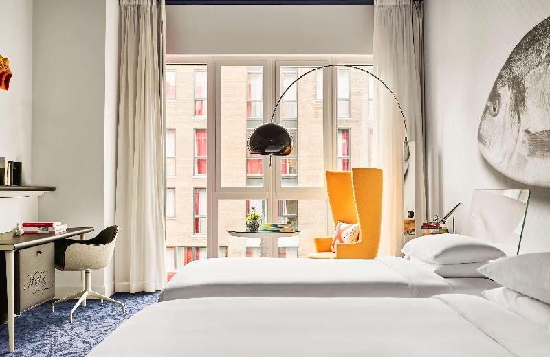 اتاق استاندارد با چشم‌انداز باغ, Andaz Amsterdam, Prinsengracht, By Hyatt