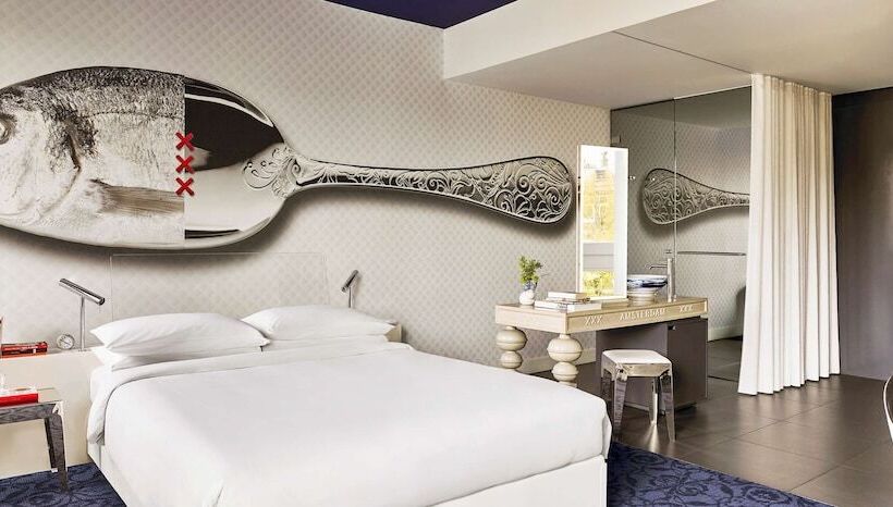 اتاق استاندارد با تخت دوبل, Andaz Amsterdam, Prinsengracht, By Hyatt