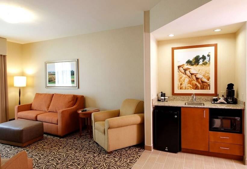 스위트 킹사이즈 침대, Hilton Garden Inn Cedar Falls