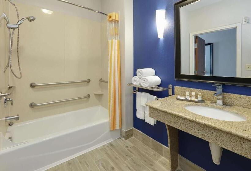 Номер Стандарт Кровать Кинг Адаптированный для Инвалидов, La Quinta By Wyndham Denton   University Drive