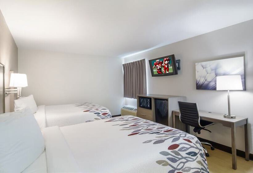 quarto Deluxe Adaptado para Deficientes Físicos, Red Roof Inn I 95 North Brunswick Darien