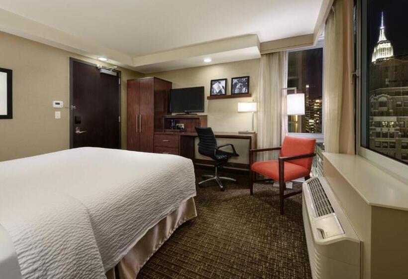 キングサイズベッドのスタンダードルーム, Courtyard By Marriott Times Square West