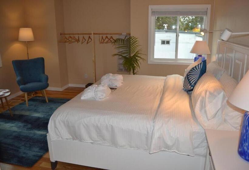 스탠다드 룸 킹사이즈 침대, Salish B&b And Spa