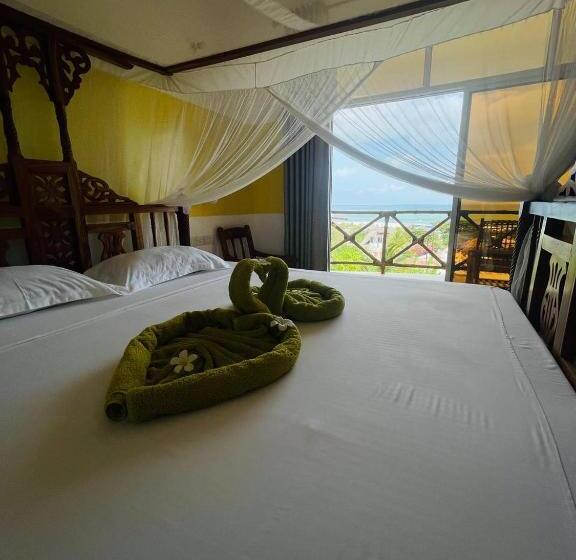 Трехместный Номер Deluxe Вид на Море, Villa Vanilla Kendwa