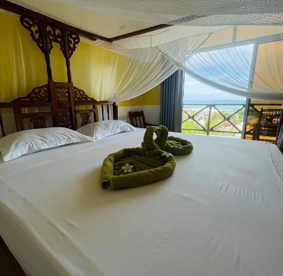 Номер Deluxe Вид на Море с Балконом, Villa Vanilla Kendwa