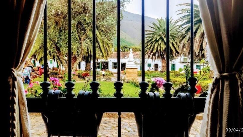 带花园景观的标准工作室, Hostal Boutique Nariño Plaza