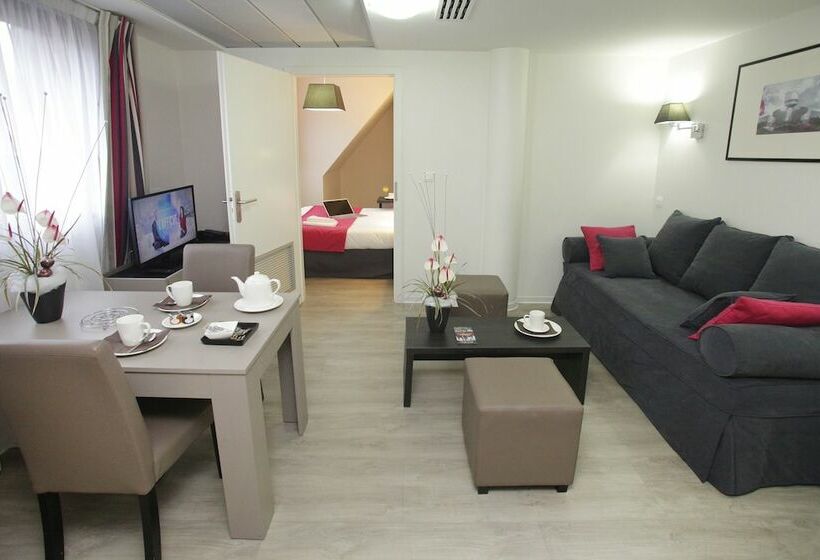Апартаменты 1 Спальня, Odalys City Strasbourg Green Marsh