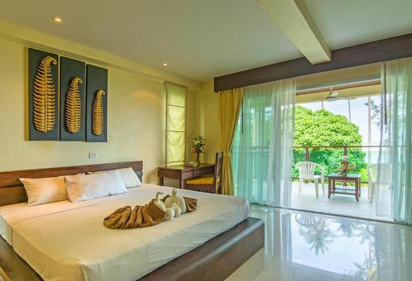 스탠다드 룸 바다 전망, Lanta Pura Beach Resort Sha Extra Plus