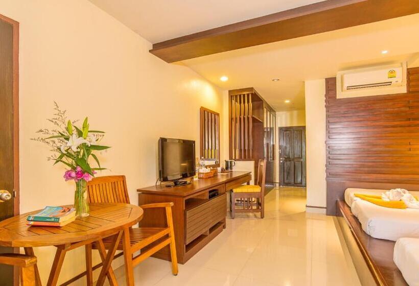 스탠다드 트리플 룸, Lanta Pura Beach Resort Sha Extra Plus