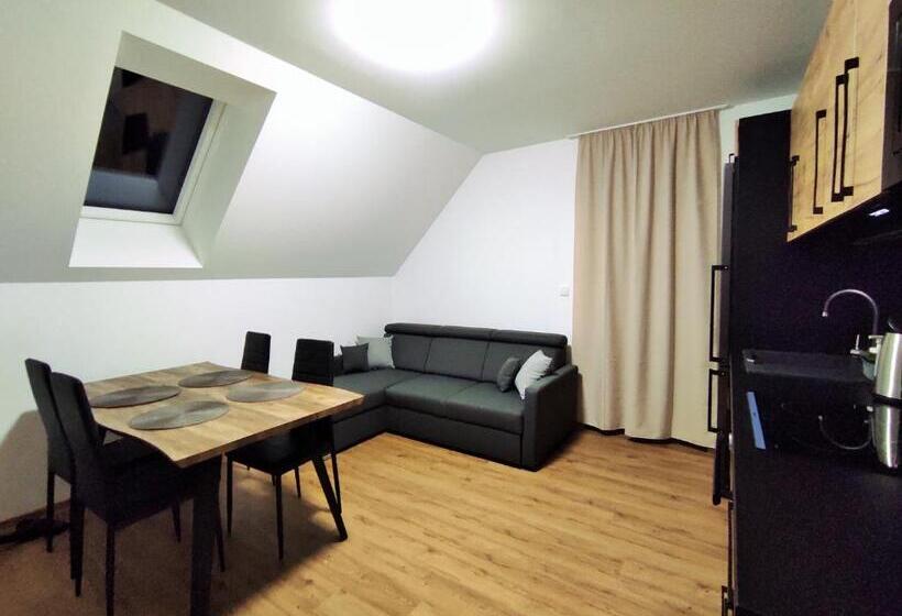 آپارتمان 1 خوابه با چشم‌انداز باغ, Apartmány Buková Hora, Apartmány Přímo U Sjezdovky