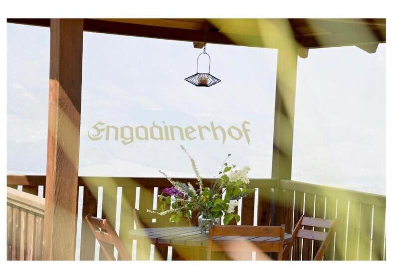Апартаменты 1 Спальня Вид на Бассейн, Engadiner Apartments & Wines